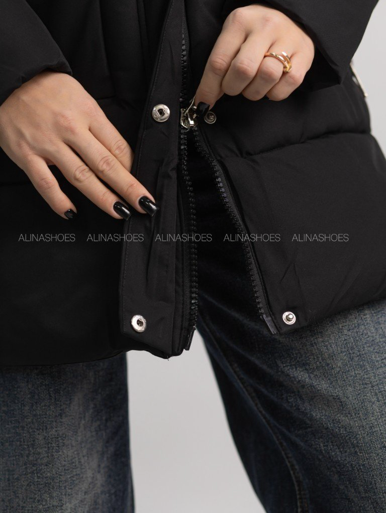 Зимняя куртка alinashoes черный купить,NaN