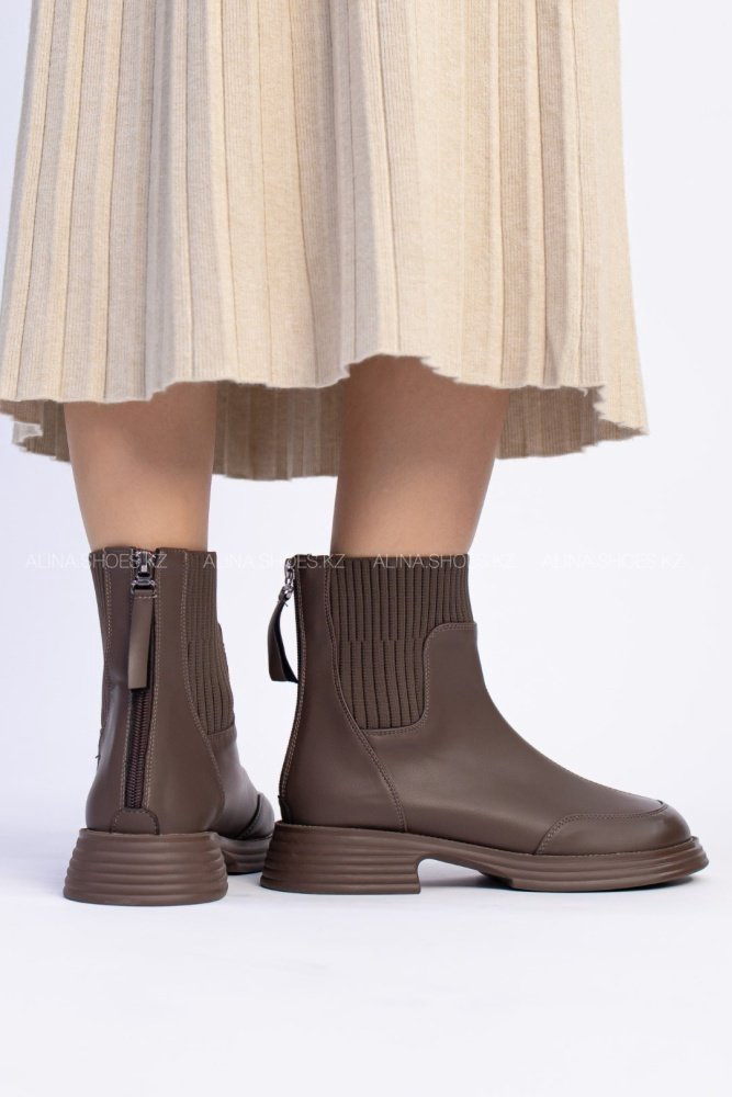 Ботинки alinashoes brown 38 купить,NaN