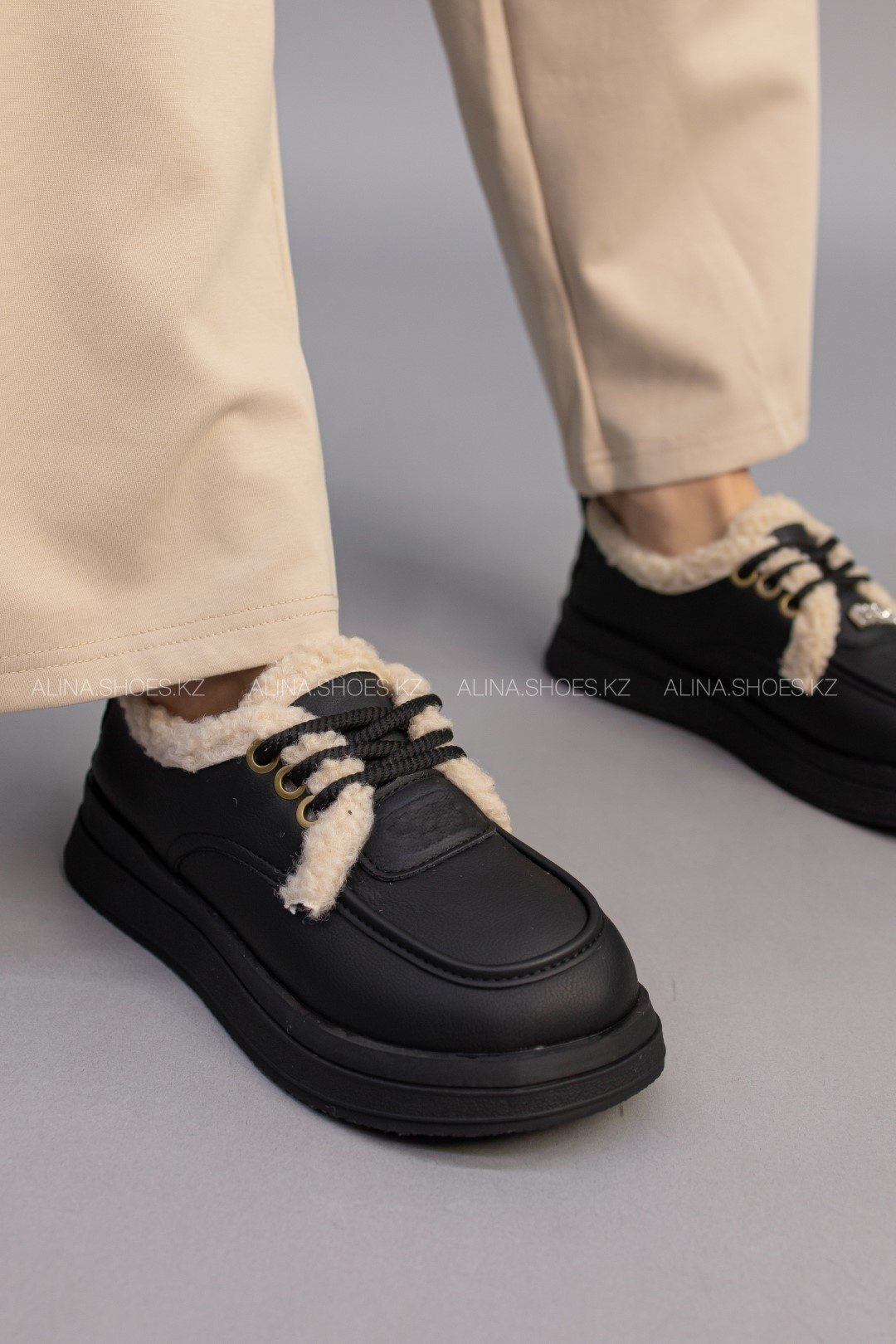 Автоледи alinashoes черный купить,NaN
