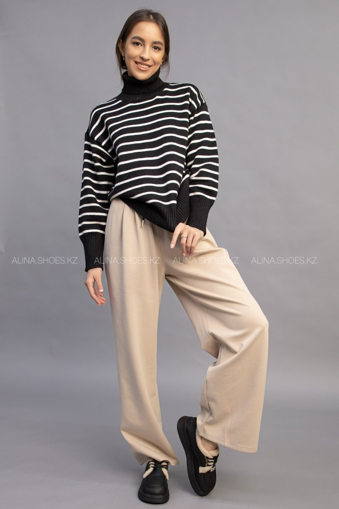Автоледи alinashoes черный купить,NaN