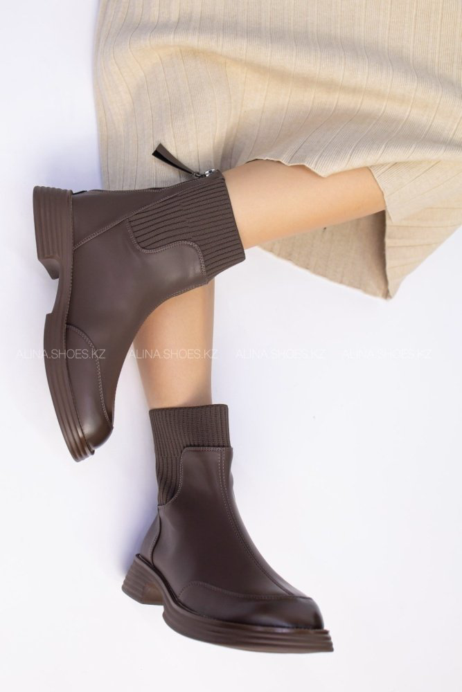 Ботинки alinashoes brown 38 купить,NaN