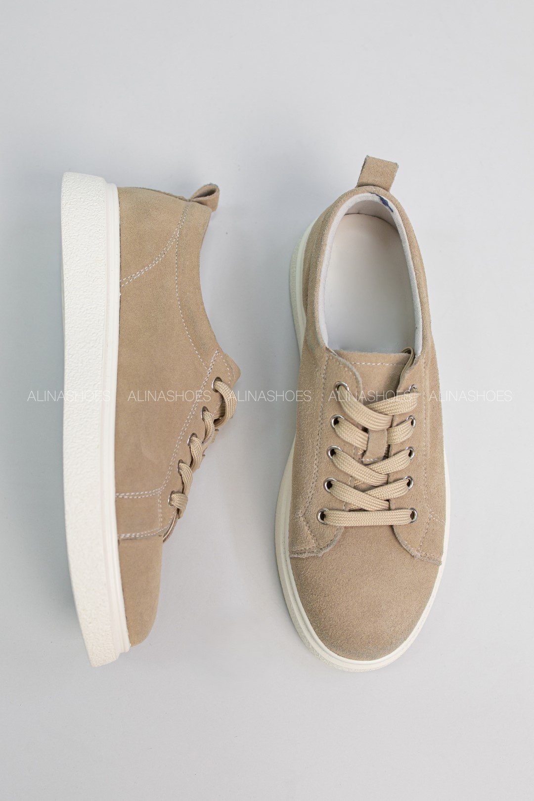Кеды alinashoes бежевый купить,NaN