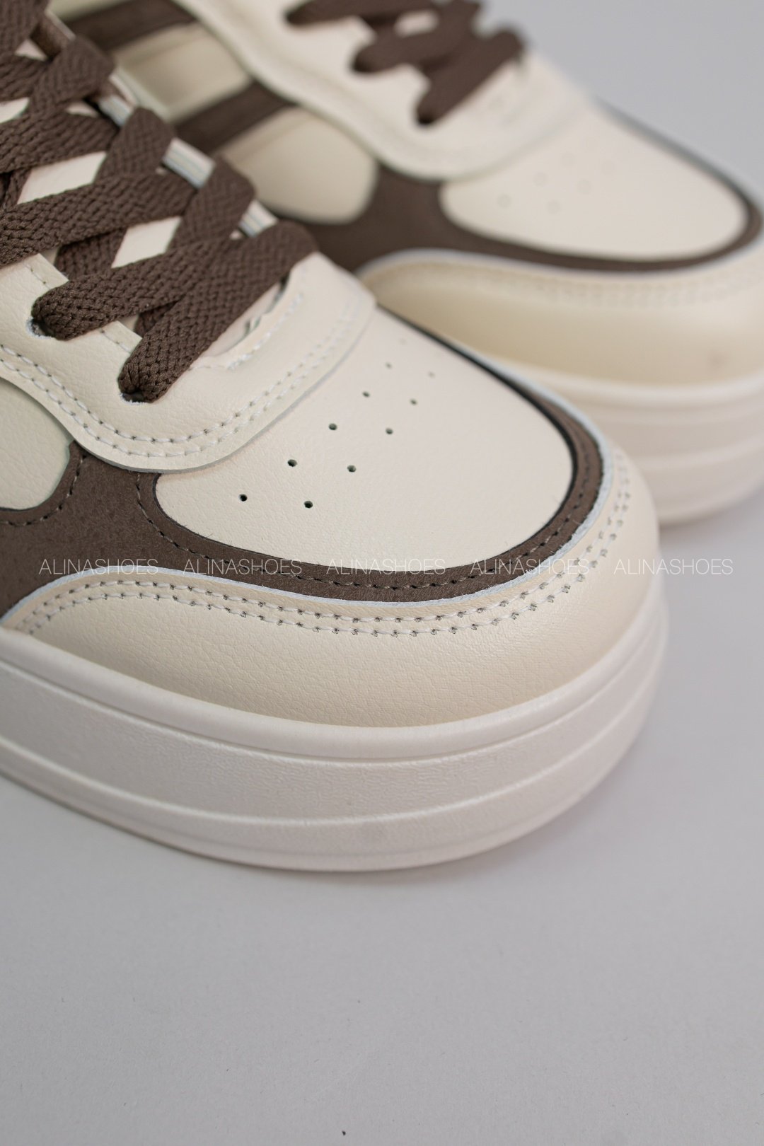 Кроссовки alinashoes коричневый купить,NaN