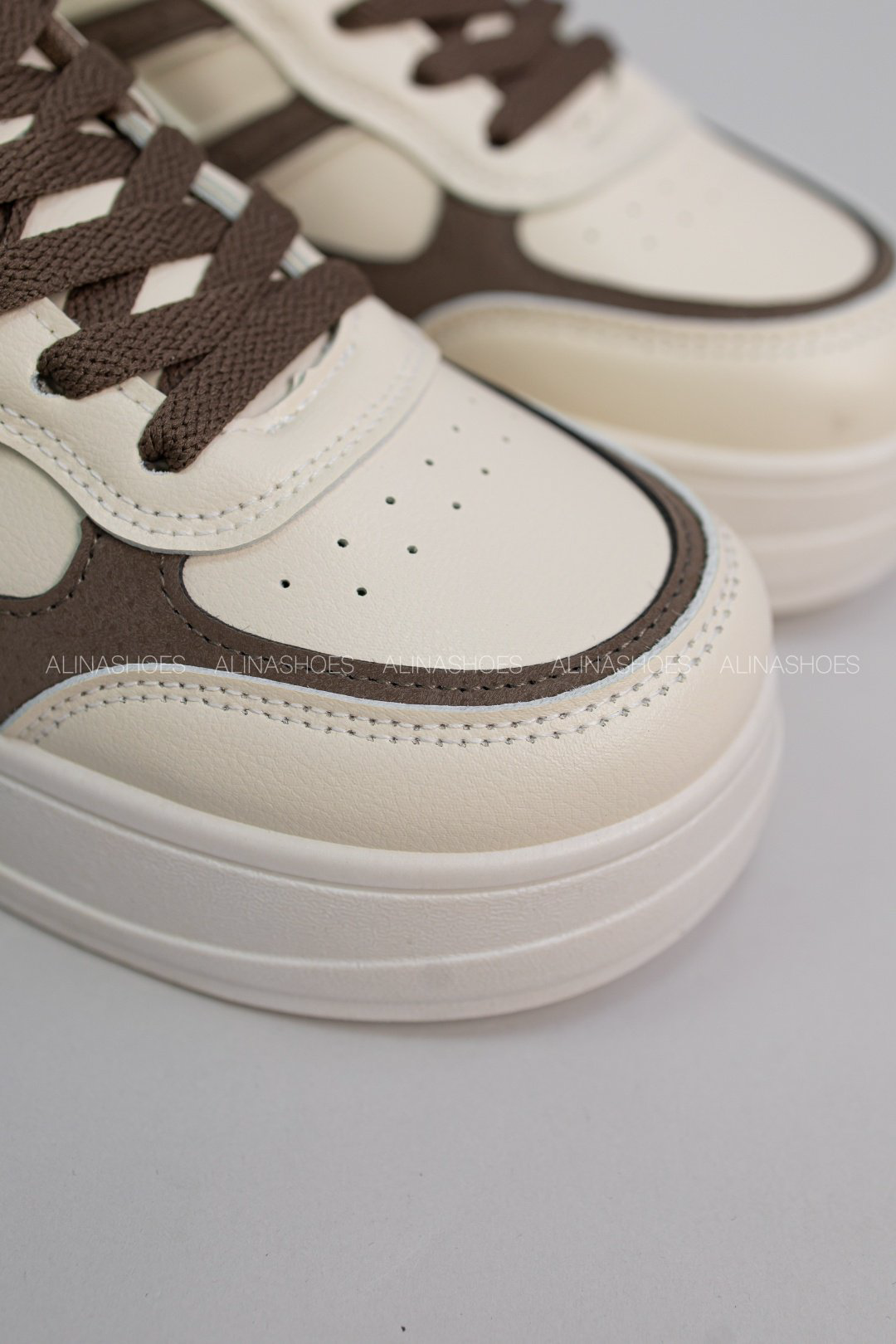 Кроссовки alinashoes коричневый купить,NaN