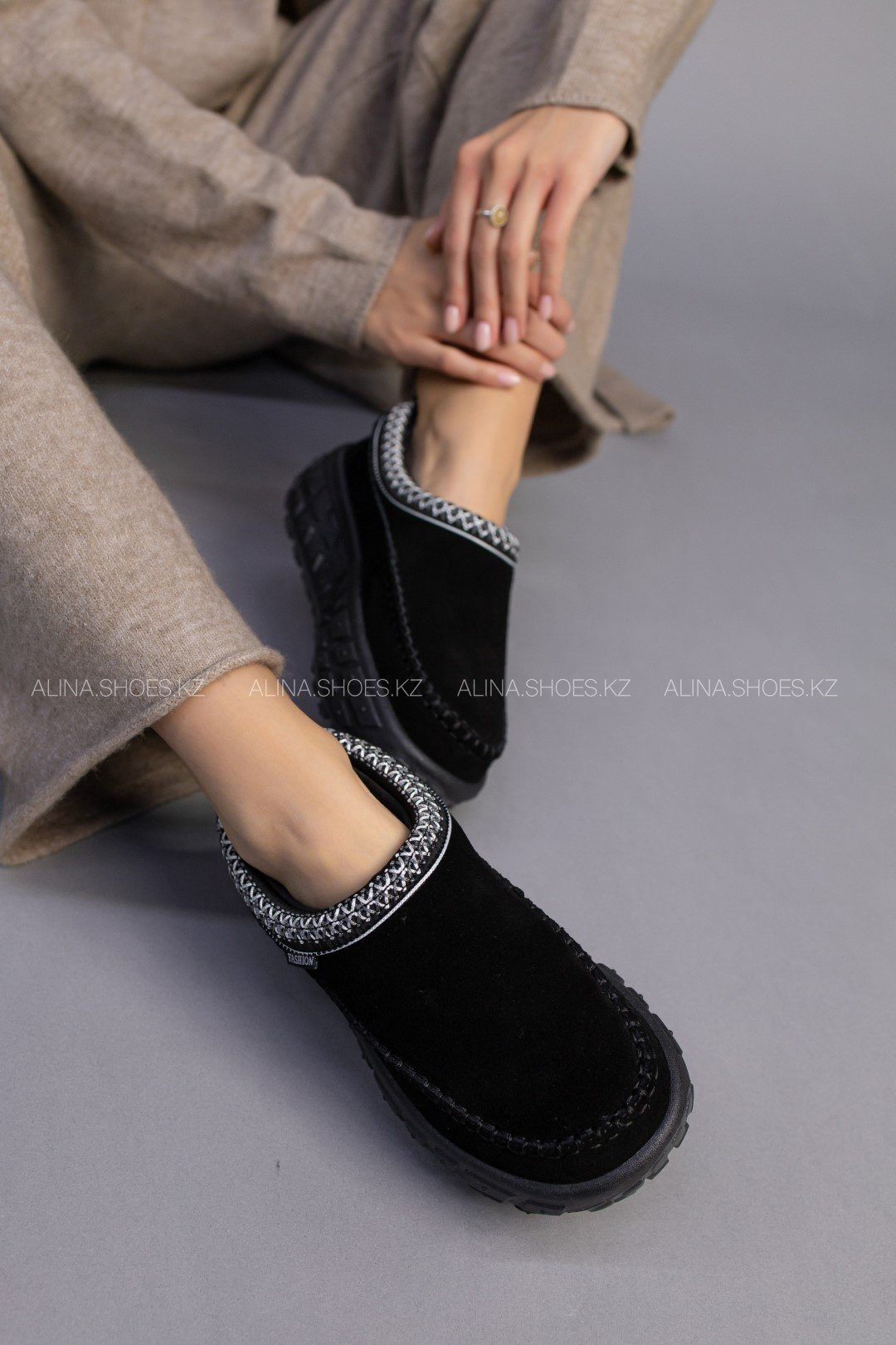 Угги alinashoes черный купить,NaN