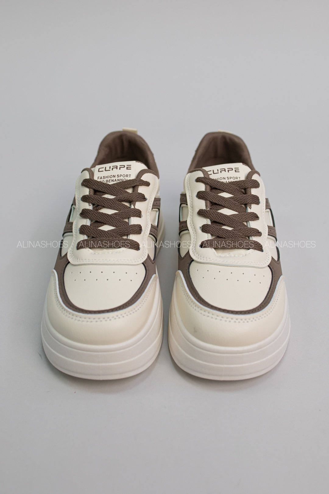 Кроссовки alinashoes коричневый купить,NaN