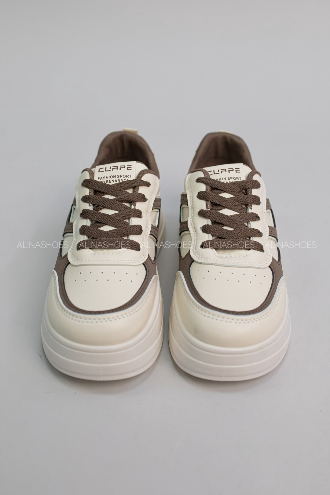 Кроссовки alinashoes коричневый купить,NaN