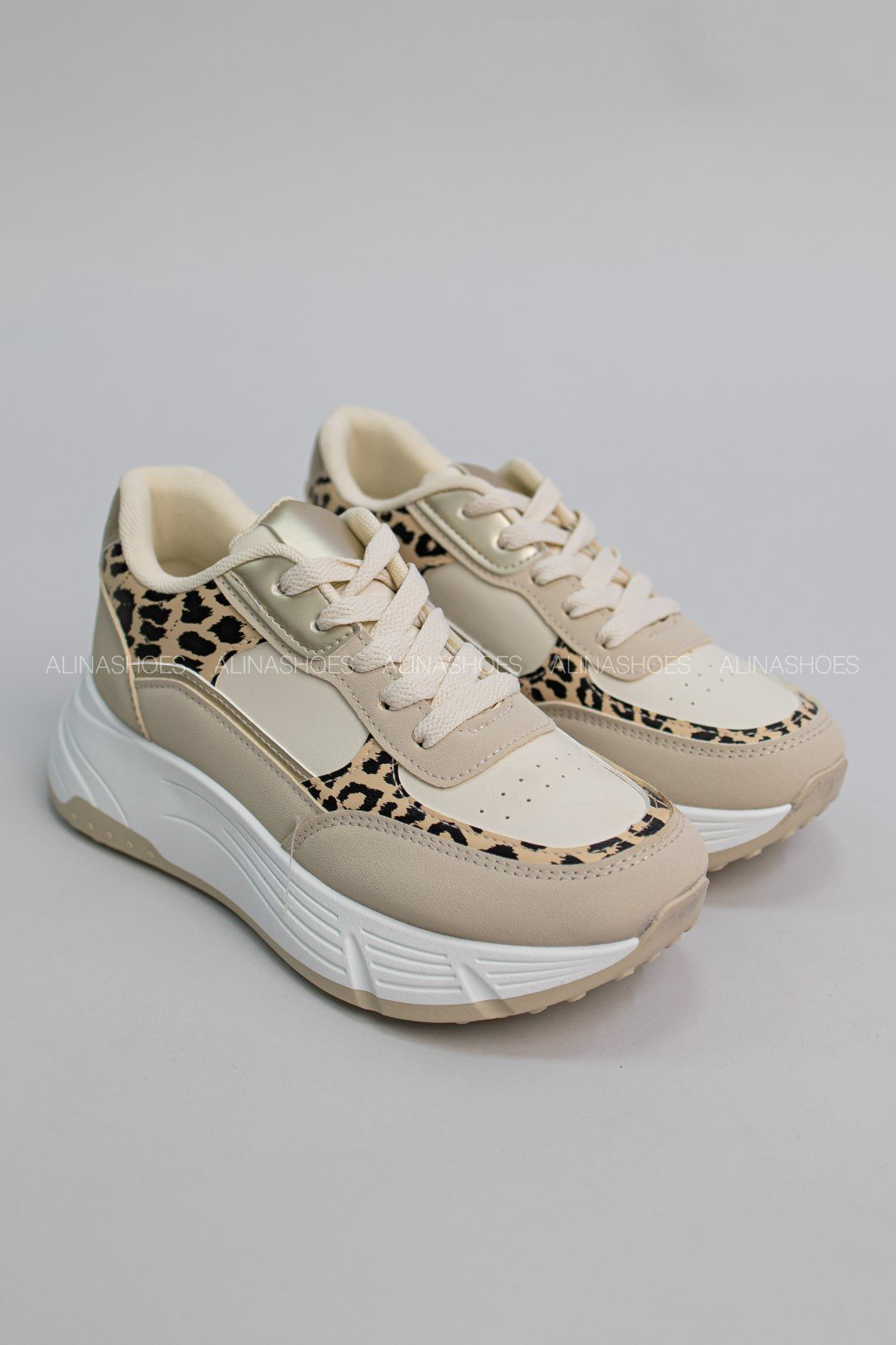 Кроссовки alinashoes светло-бежевый купить,NaN