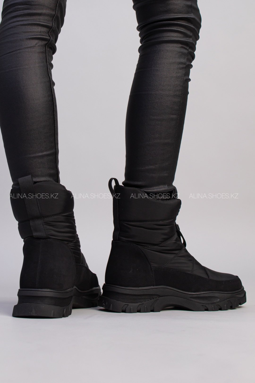 Дутики alinashoes черный купить,NaN