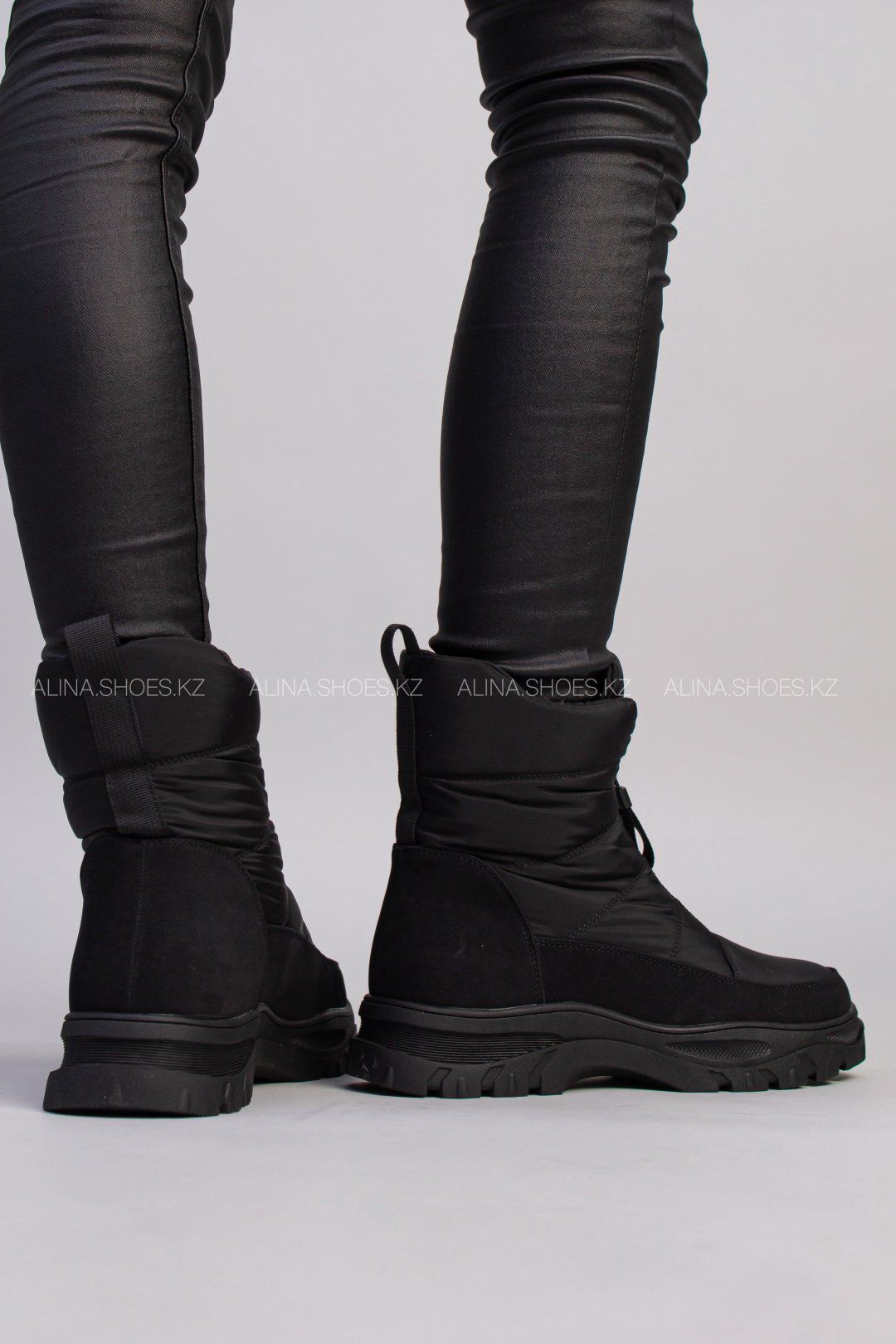 Дутики alinashoes черный купить,NaN