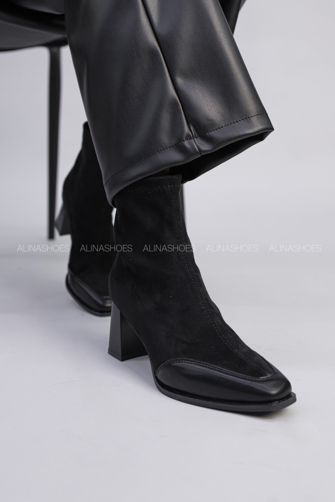 Ботильоны alinashoes black 35 купить,NaN