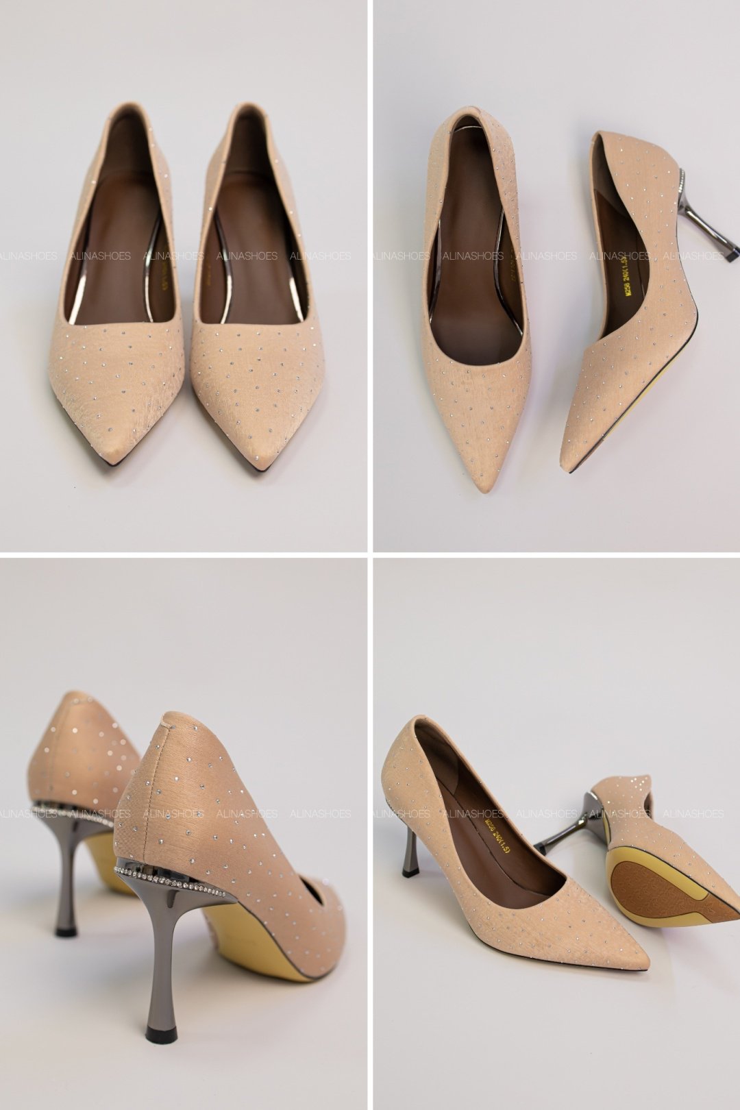 Туфли alinashoes brown 36 купить,NaN