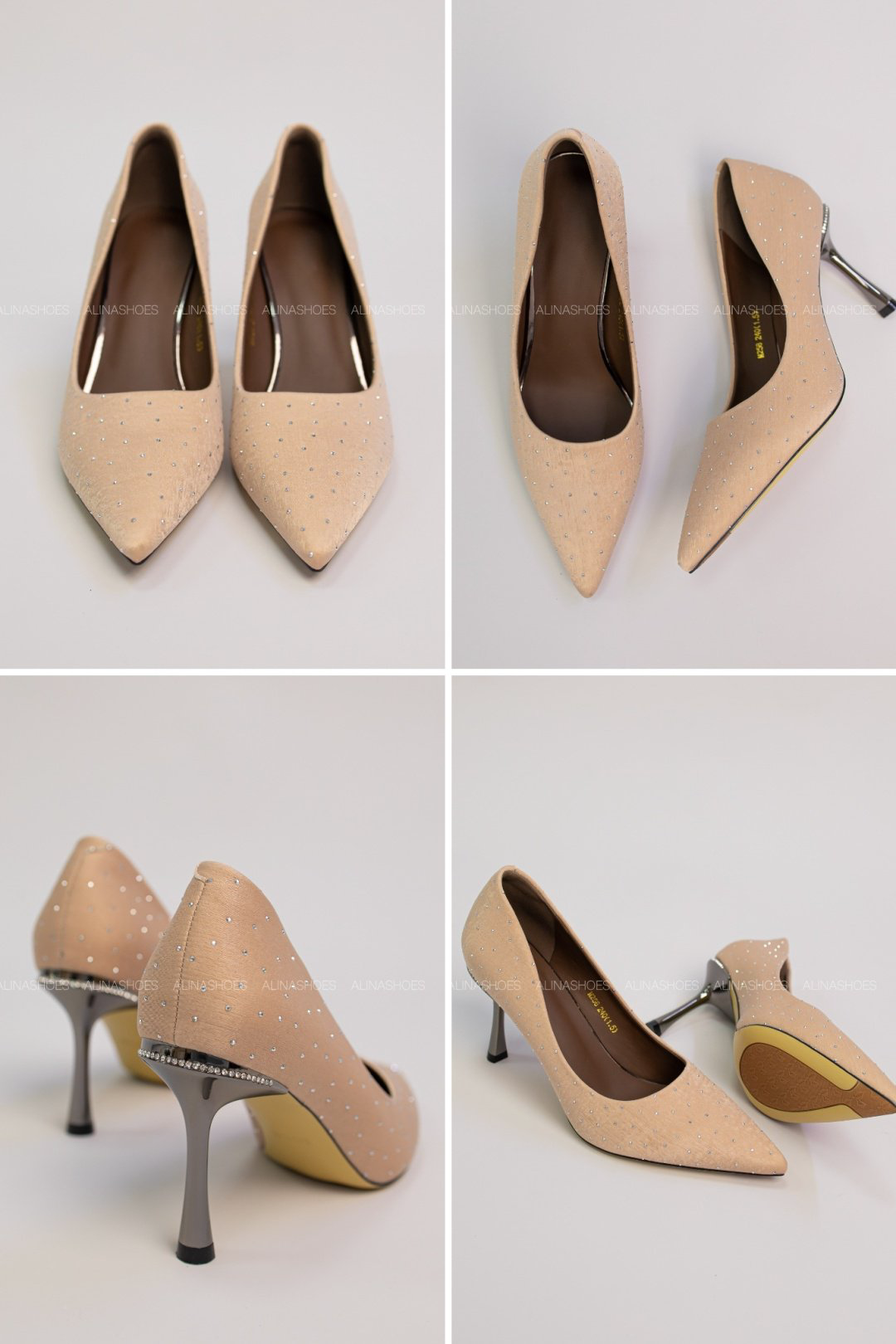 Туфли alinashoes brown 36 купить,NaN