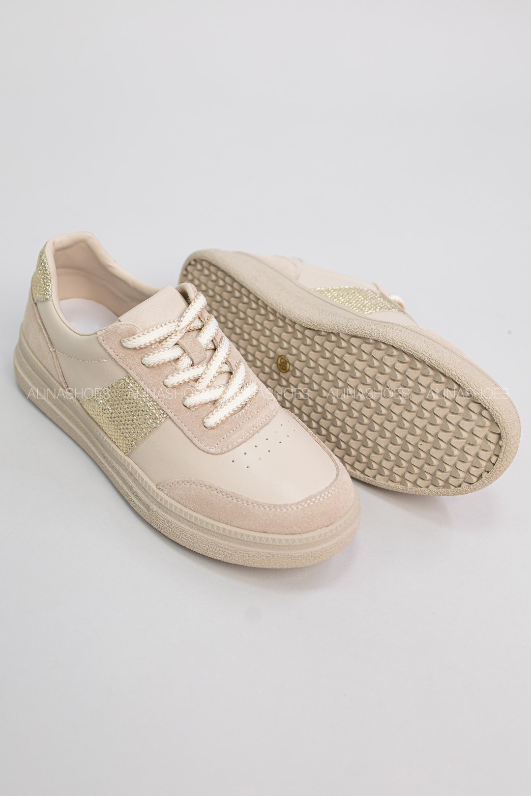 Кроссовки alinashoes бежевый купить,NaN