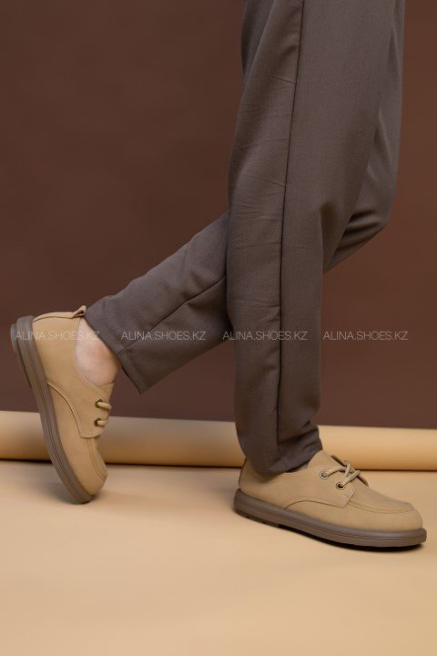 Мокасины alinashoes бежевый купить,NaN