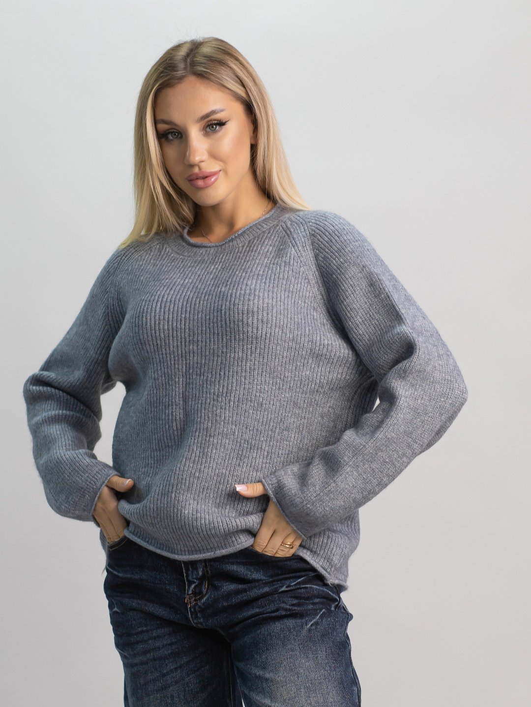 Джемпер alinashoes серый купить,NaN