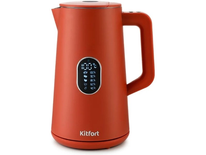 Электрочайник Kitfort KT-6115-3 1.5л красный купить,NaN