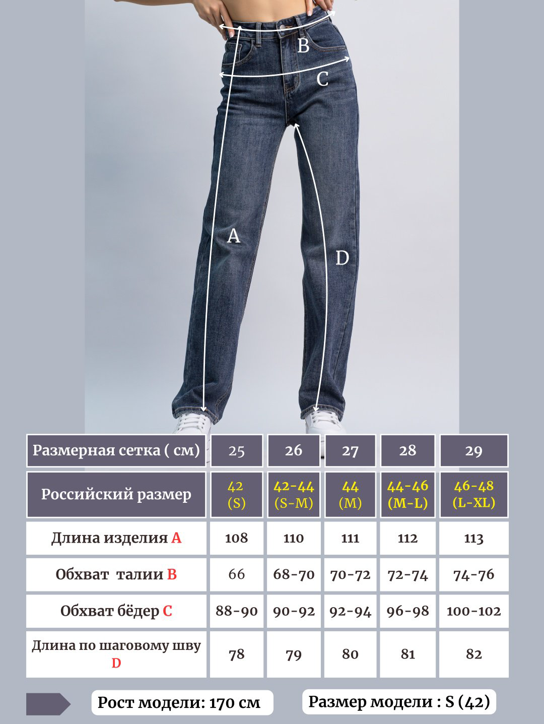 Джинсы прямые alinashoes синий купить,NaN