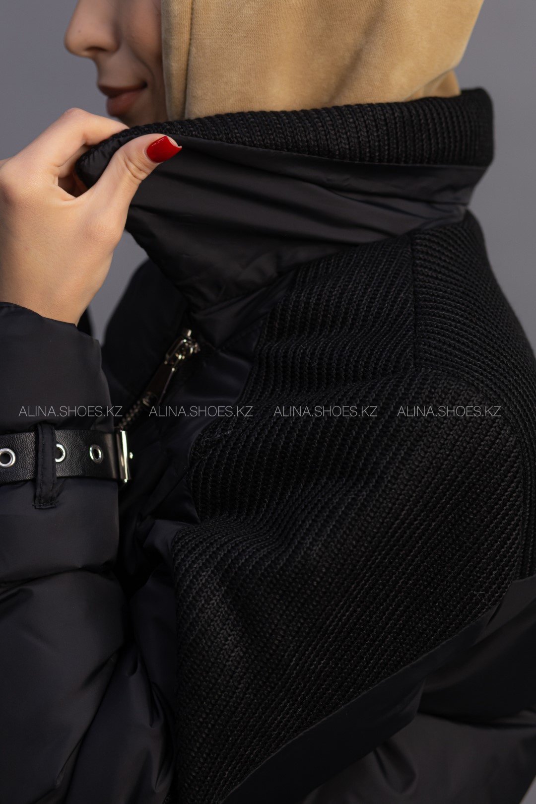 Зимняя куртка alinashoes черный купить,NaN
