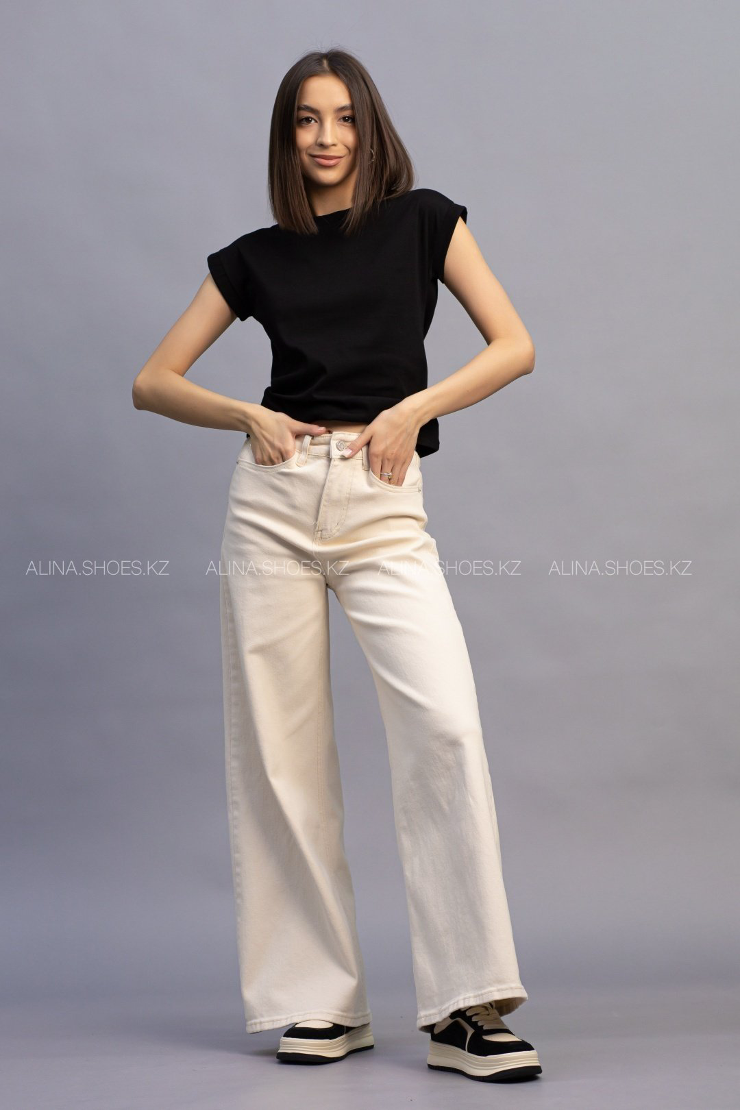 Футболка alinashoes без принта черная one size купить,NaN