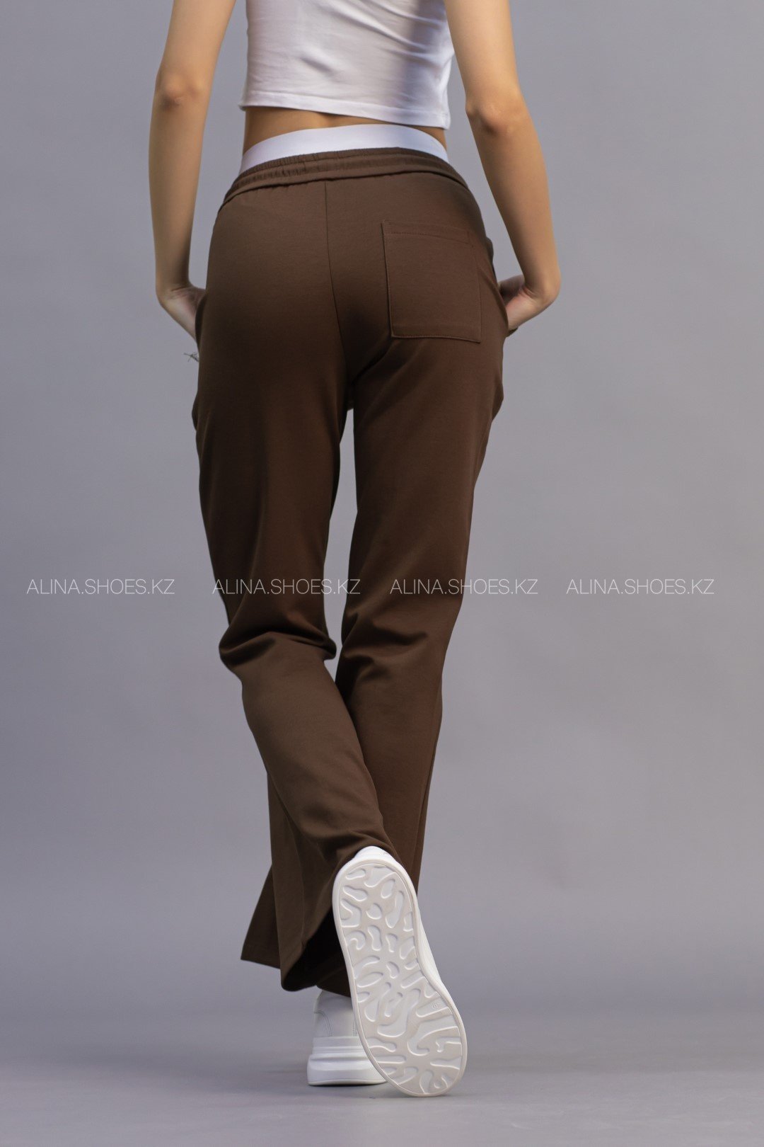 Повседневные брюки alinashoes бронзовый купить,NaN