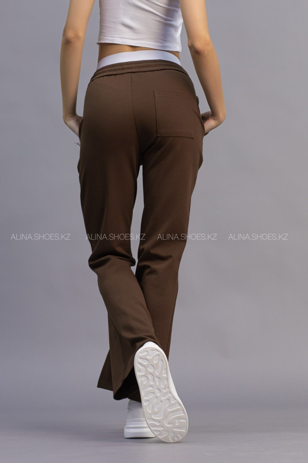 Повседневные брюки alinashoes бронзовый купить,NaN