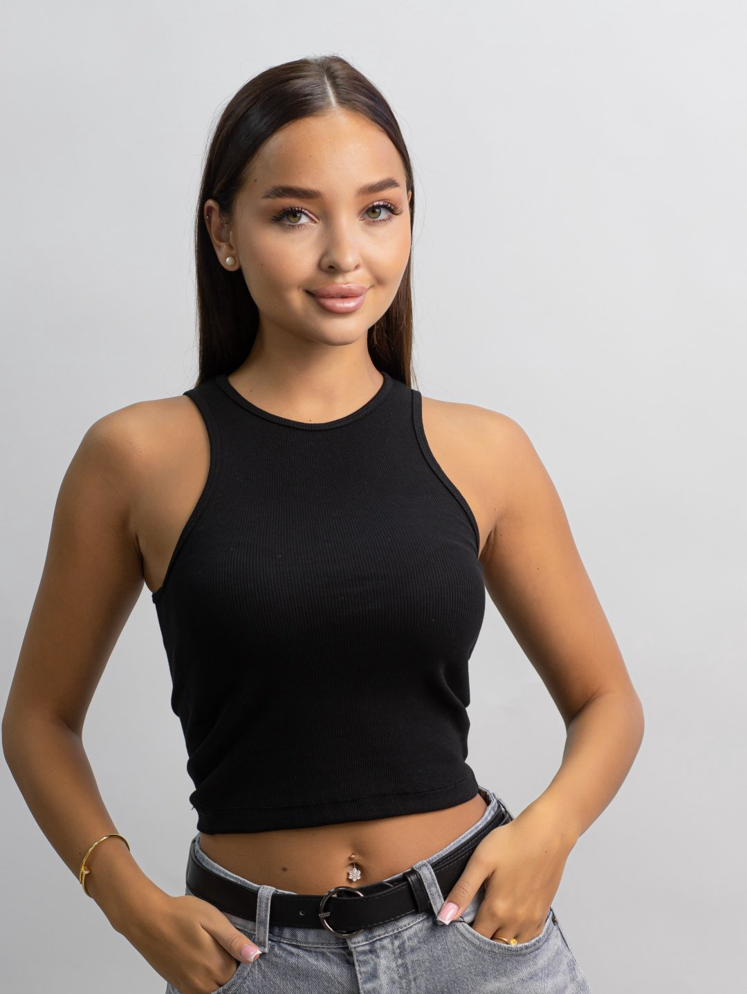 Топ alinashoes черный L купить,NaN