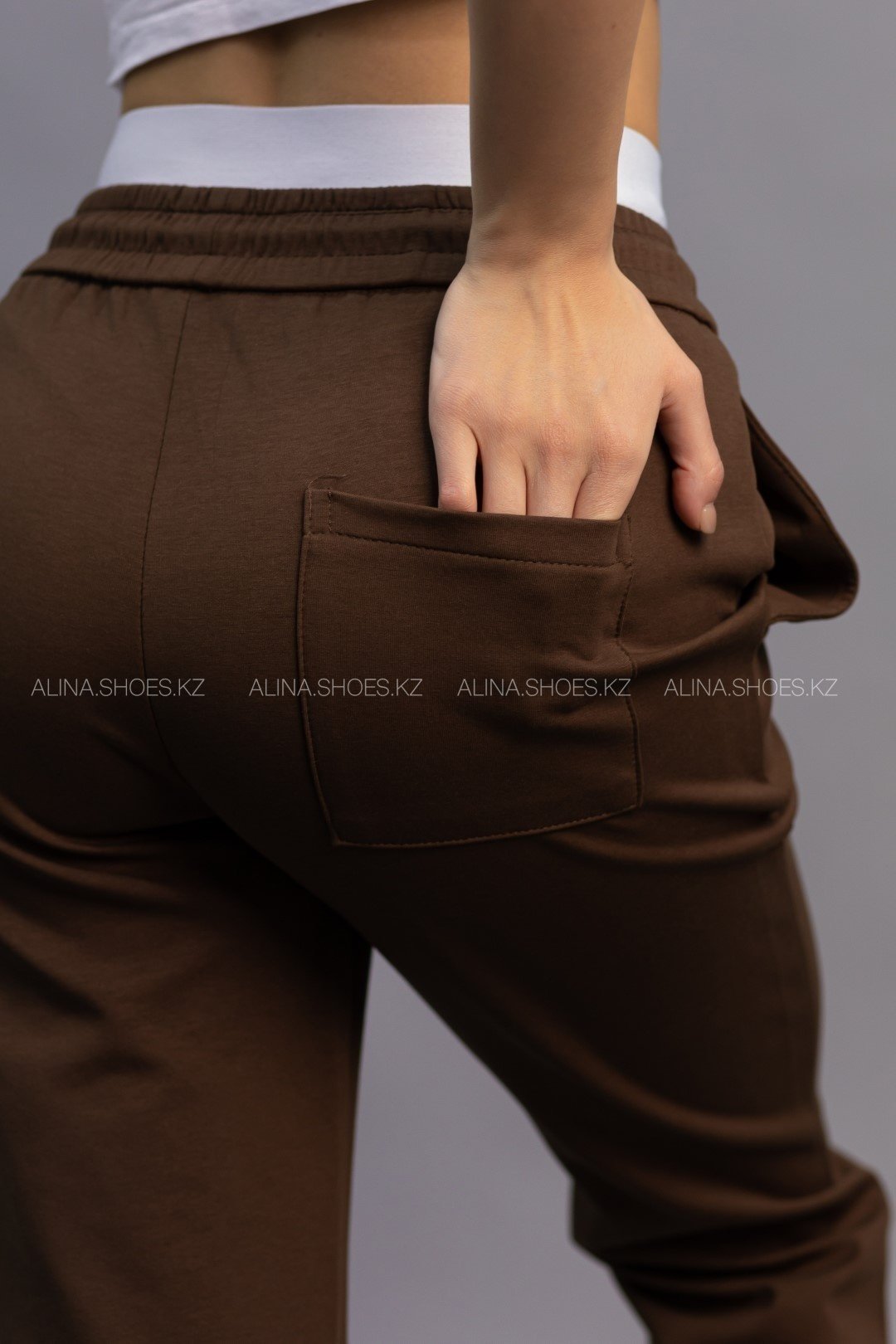 Повседневные брюки alinashoes бронзовый купить,NaN