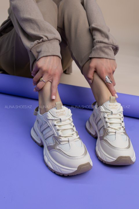 Кроссовки alinashoes бежевый купить,NaN