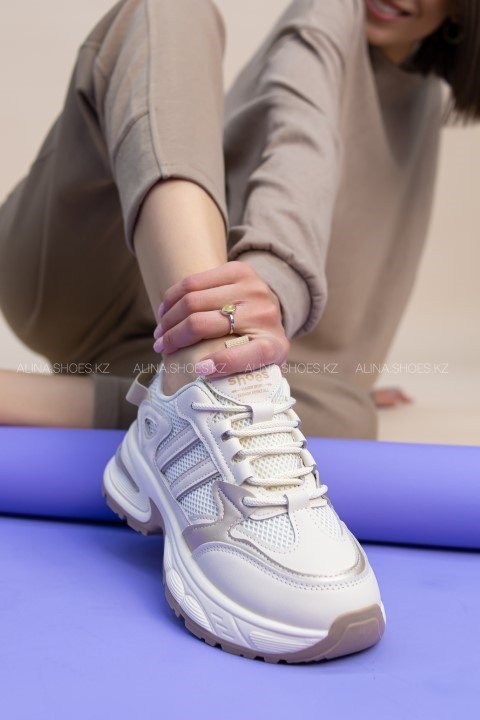 Кроссовки alinashoes бежевый купить,NaN