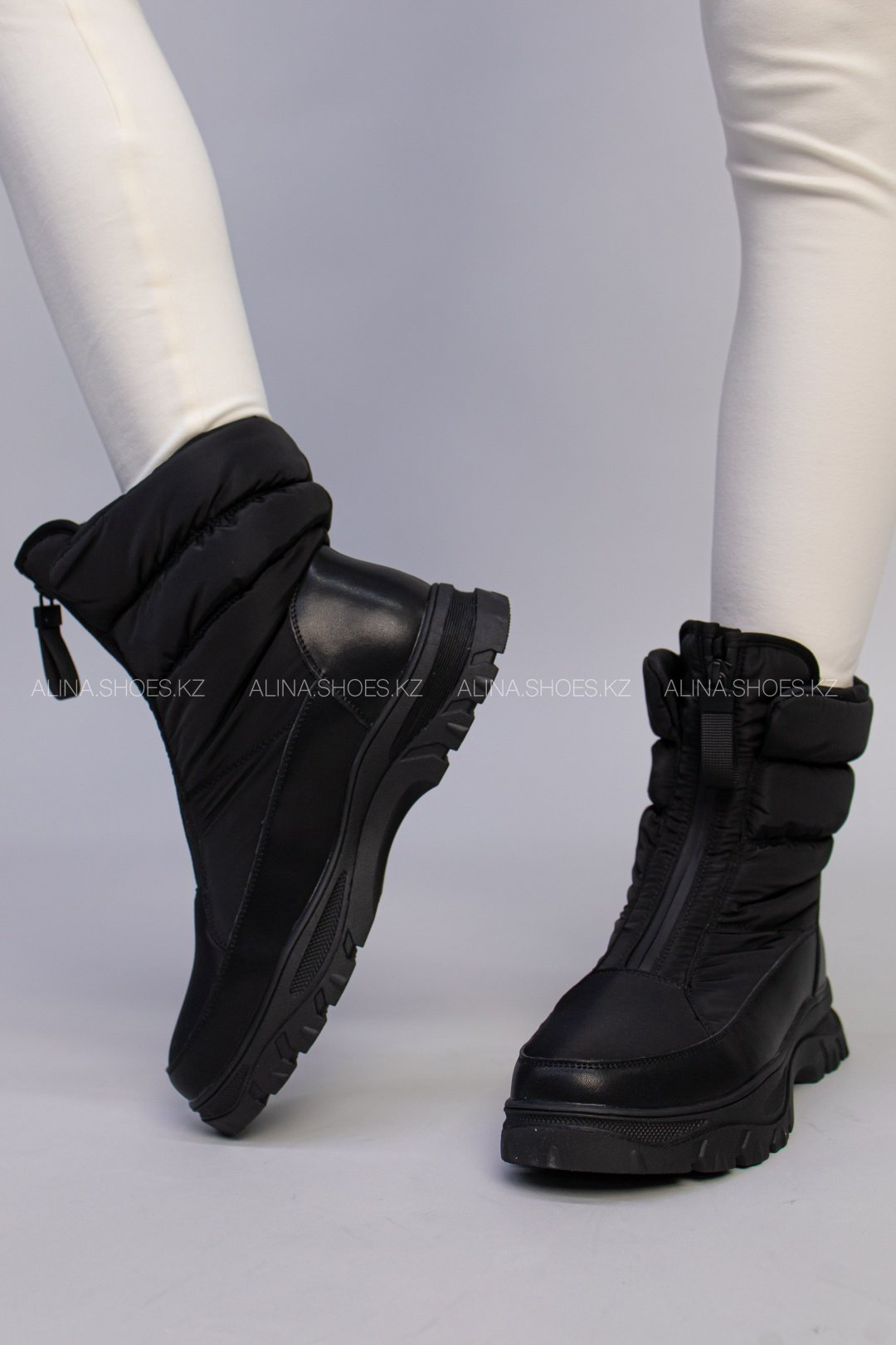 Дутики alinashoes черный купить,NaN