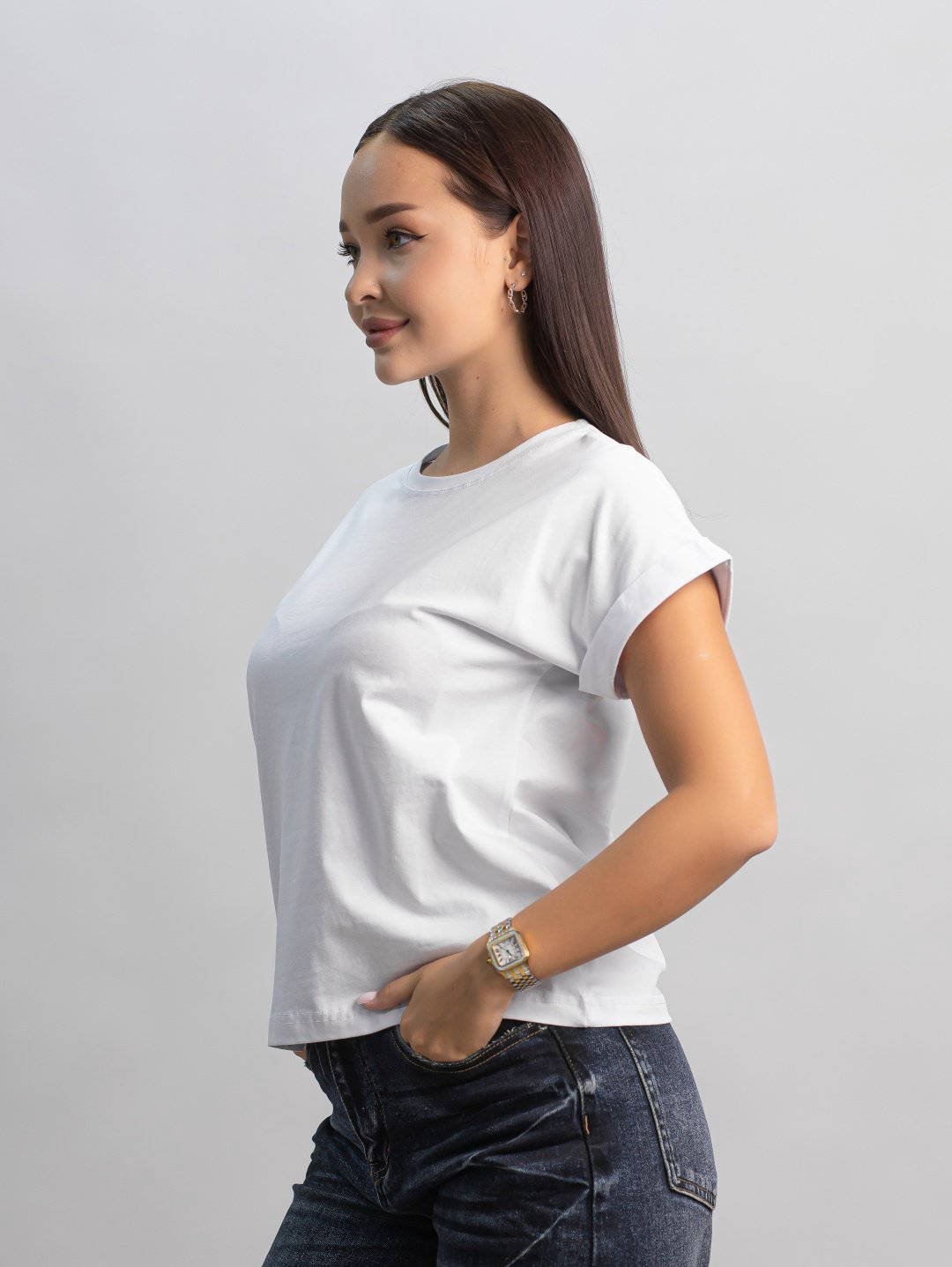 Футболка alinashoes без принта белая one size купить,NaN