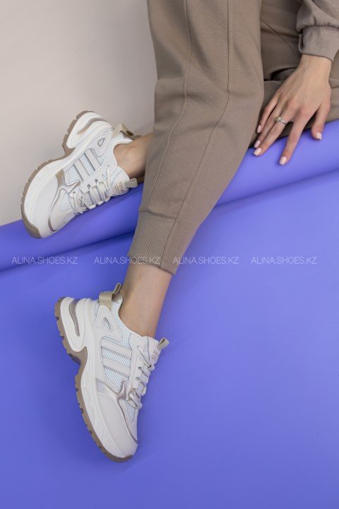 Кроссовки alinashoes бежевый купить,NaN