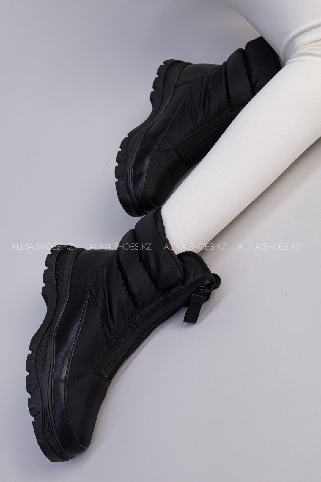 Дутики alinashoes черный купить,NaN