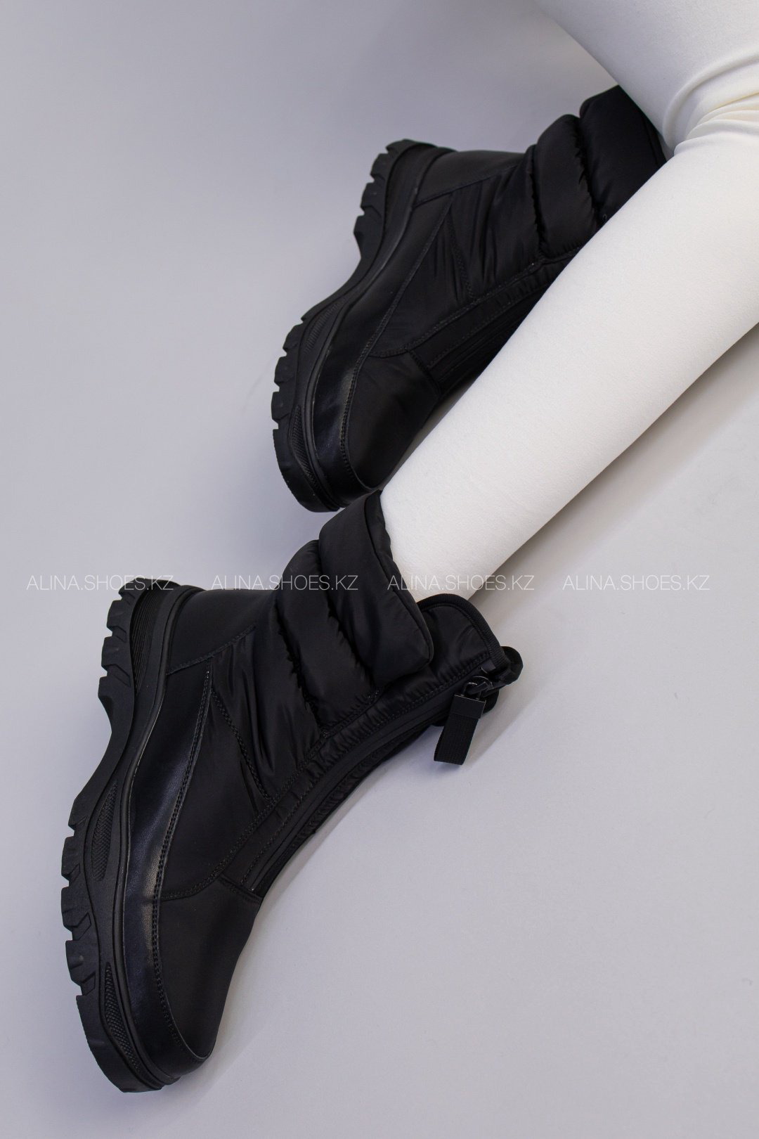 Дутики alinashoes черный купить,NaN