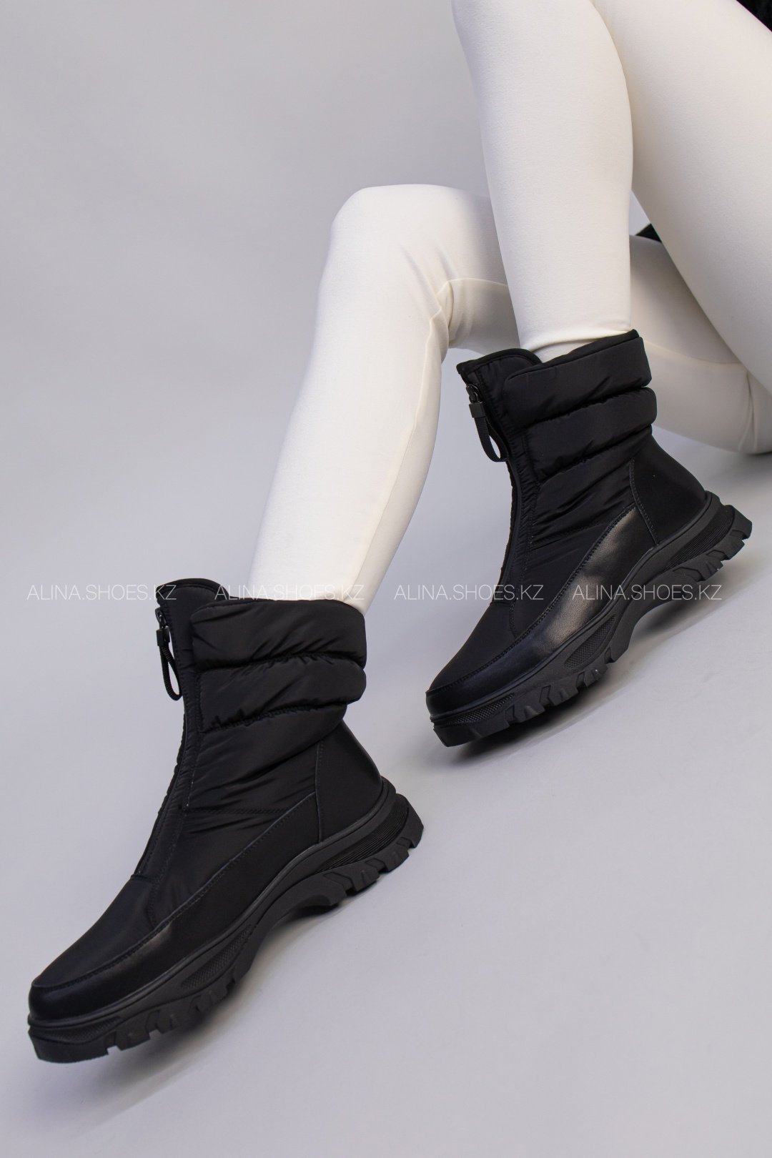 Дутики alinashoes черный купить,NaN