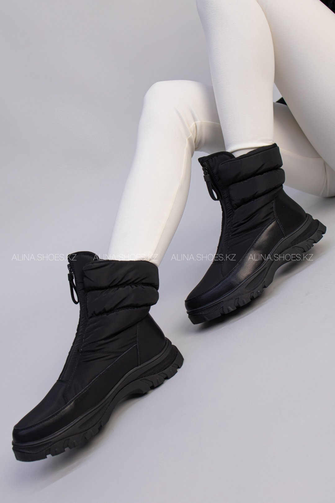Дутики alinashoes черный купить,NaN