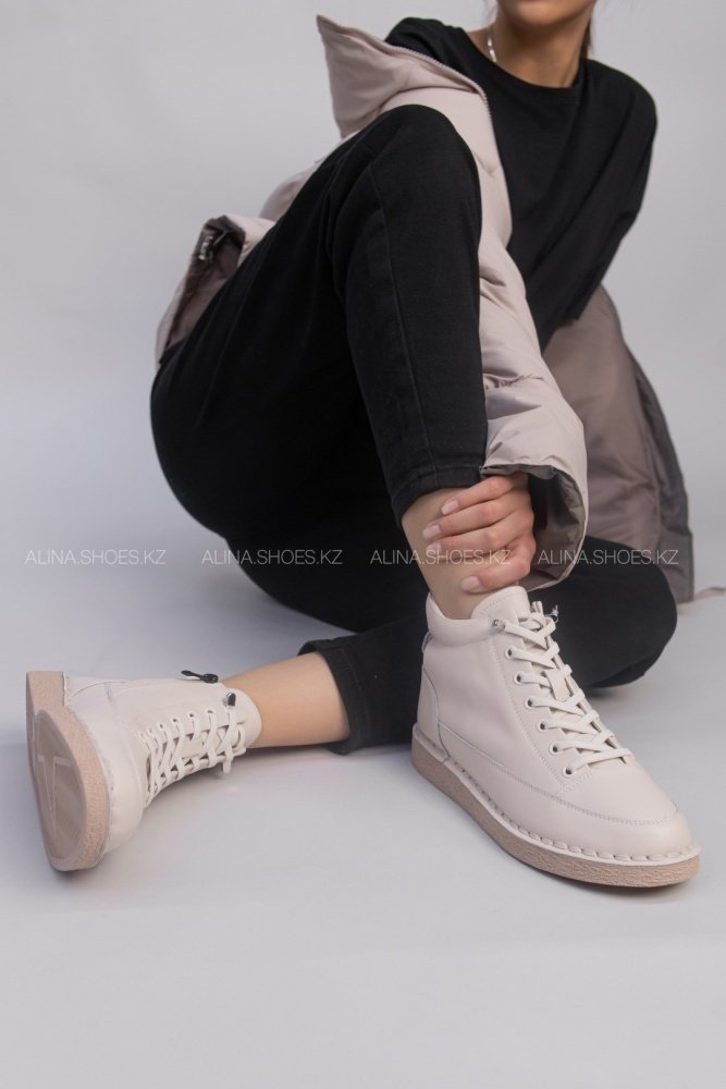 Ботинки alinashoes beige 36 купить,NaN