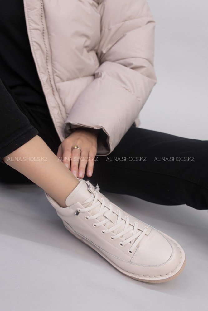 Ботинки alinashoes beige 36 купить,NaN