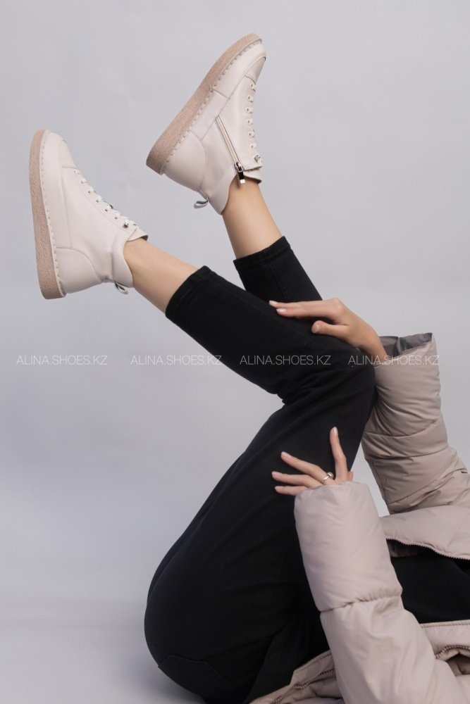 Ботинки alinashoes beige 36 купить,NaN