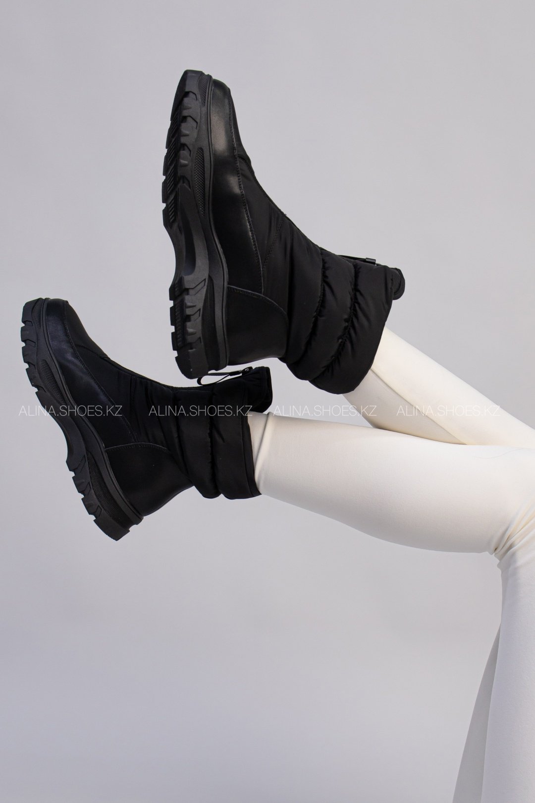 Дутики alinashoes черный купить,NaN
