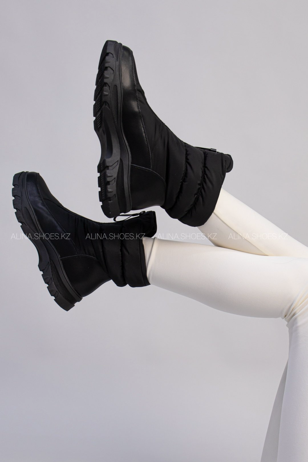 Дутики alinashoes черный купить,NaN