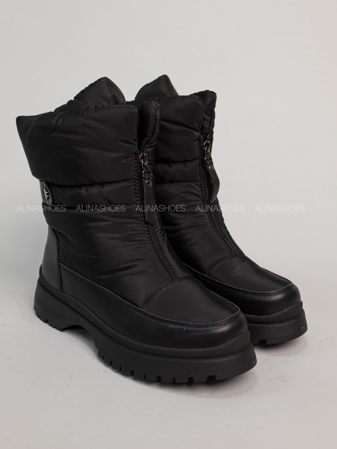 Дутики alinashoes черный купить,NaN