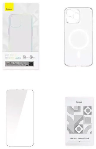 Чехол Baseus для Apple iPhone 14 Pro прозрачный купить,NaN