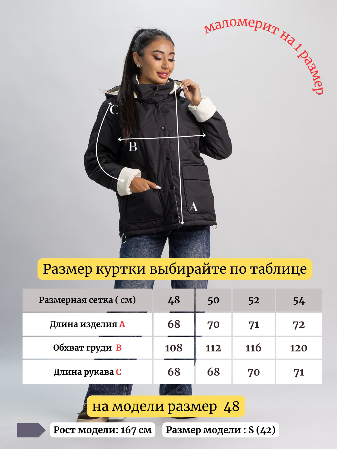 Демисезонная куртка alinashoes черный купить,NaN
