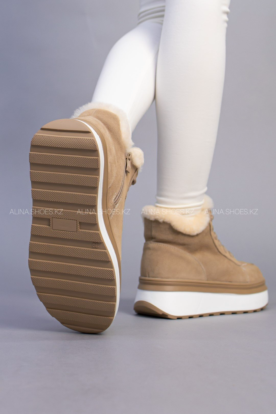 Кроссовки alinashoes бежевый купить,NaN