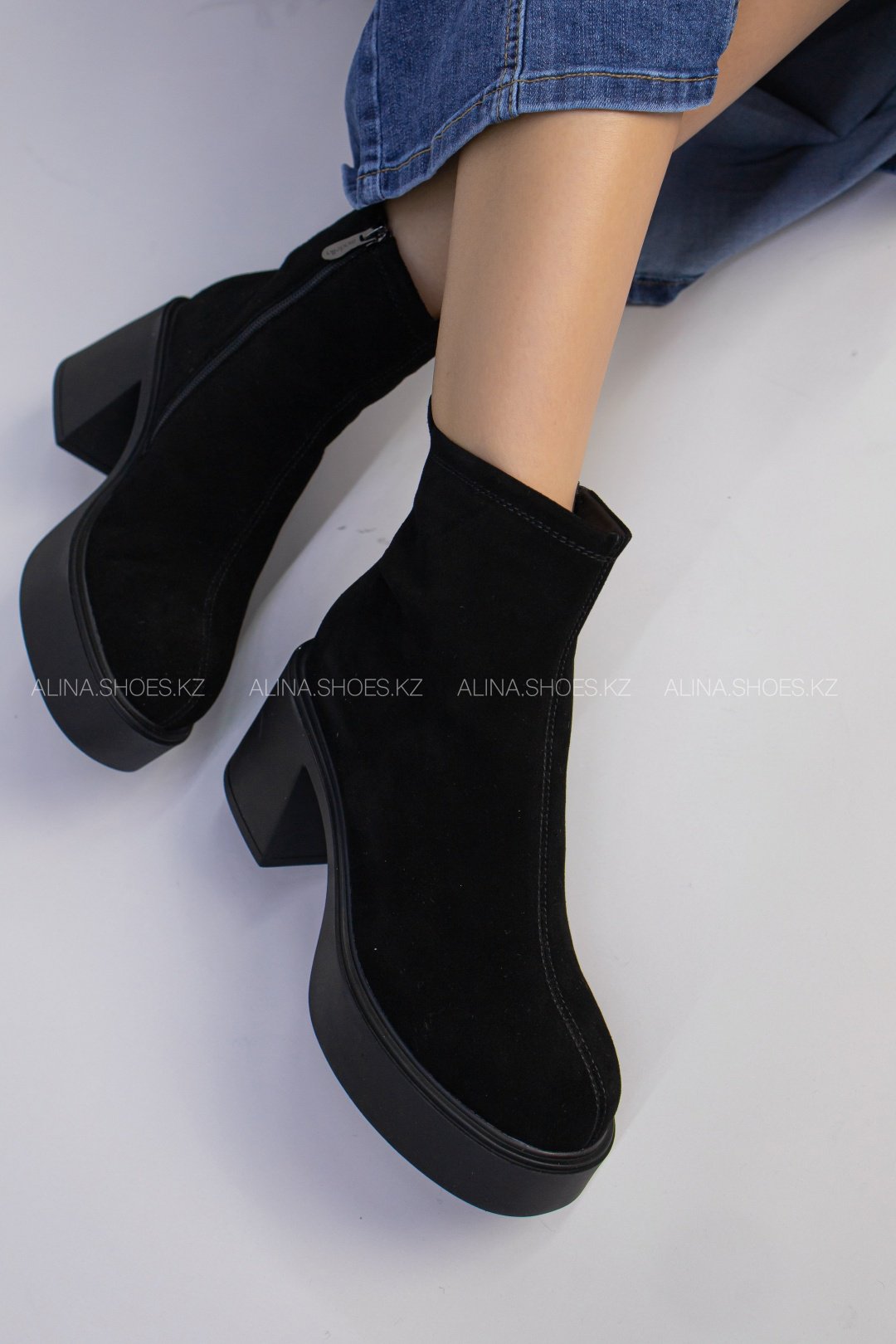 Ботильоны alinashoes black 36 купить,NaN