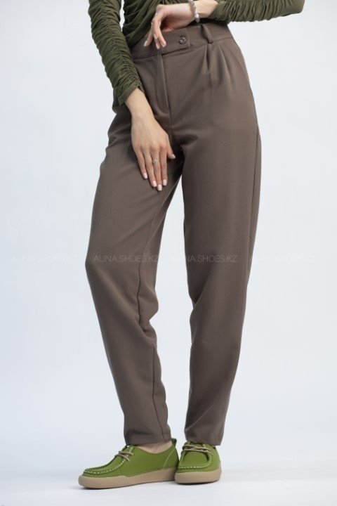 Повседневные брюки alinashoes коричневый купить,NaN