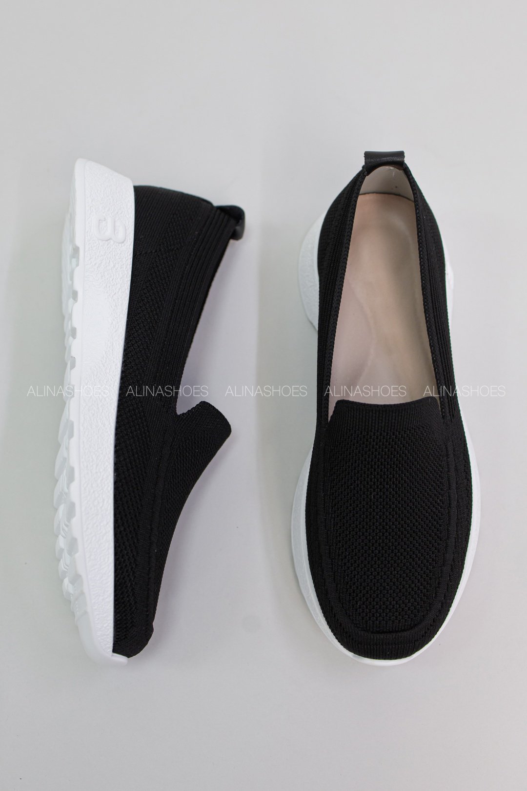 Мокасины alinashoes черный купить,NaN