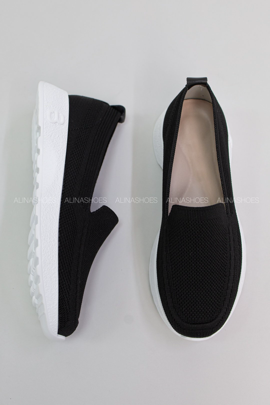 Мокасины alinashoes черный купить,NaN